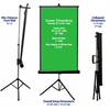 Collapsible Chromakey Panel for Live Streaming Videos.
