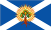 Church of Scotland Flag in TrueKolor Wrinkle Free Fabric.