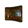 Christmas Photography CURVED TENSION FABRIC MEDIA WALL.