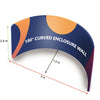 180° Curved Enclosure Wall Display for All Events.
