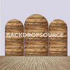 Wooden Themed Party Backdrop Media Sets for Birthday / Events/ Weddings.
