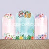 Floral Themed Party Backdrop Media Sets for Birthday / Events/ Weddings.