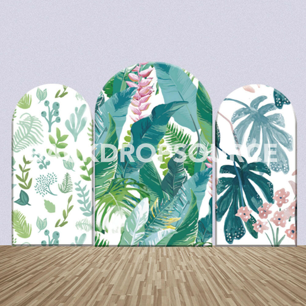 Leaf Painting Themed Party Backdrop Media Sets for Birthday / Events/ Weddings.