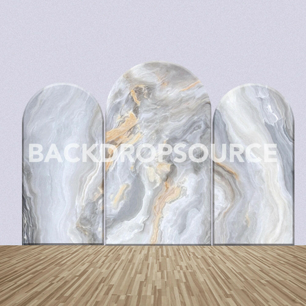 Marble Themed Party Backdrop Media Sets for Birthday / Events/ Weddings.