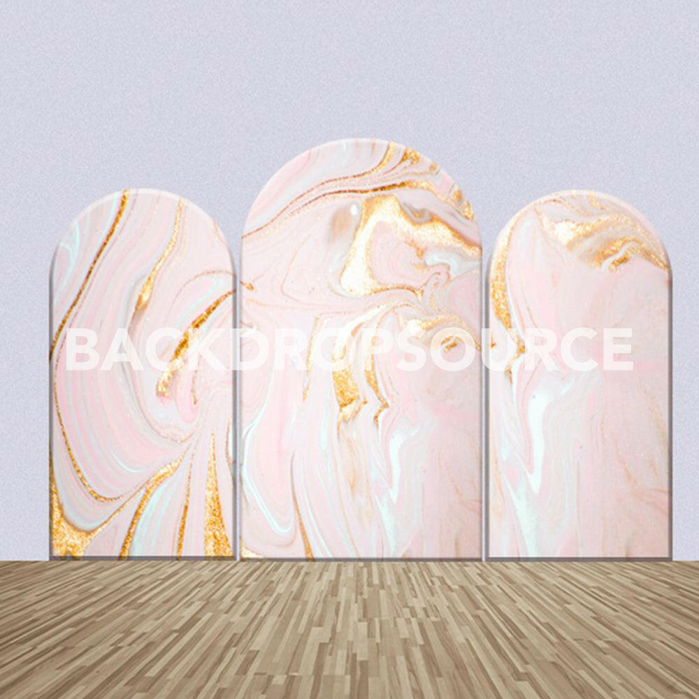 Pink Themed Party Backdrop Media Sets for Birthday / Events/ Weddings.