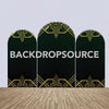 Black Arch Themed Party Backdrop Media Sets for Birthday / Events/ Weddings.
