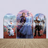 Frozen Princess Themed Party Backdrop Media Sets for Birthday / Events/ Weddings.