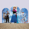 Frozen 2  Princess Themed Party Backdrop Media Sets for Birthday / Events/ Weddings.