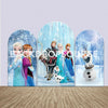 Frozen Princess Elsa Themed Party Backdrop Media Sets for Birthday / Events/ Weddings.
