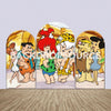 The Flintstones Themed Party Backdrop Media Sets for Birthday / Events/ Weddings.