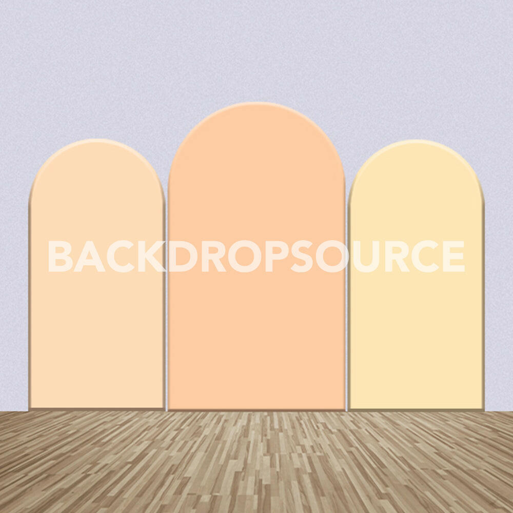 Tri Color Themed Party Backdrop Media Sets for Birthday / Events/ Weddings.