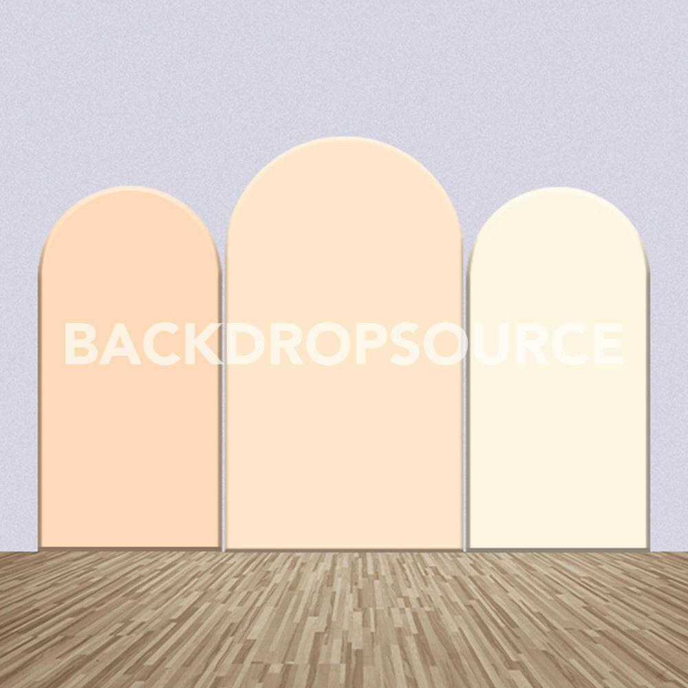 Tri Color Themed Party Backdrop Media Sets for Birthday / Events/ Weddings.