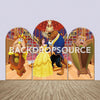 Beauty and The Beast Themed Party Backdrop Media Sets for Birthday / Events/ Weddings.