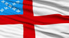 Episcopal Flag in TrueKolor Wrinkle Free Fabric.
