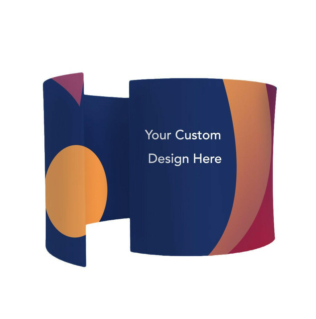 360° Custom Printed Photo Booth Exhibition Backdrop Wall.