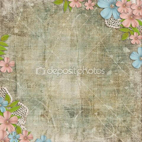 Decorative Flower Wedding Theme  Backdrop.