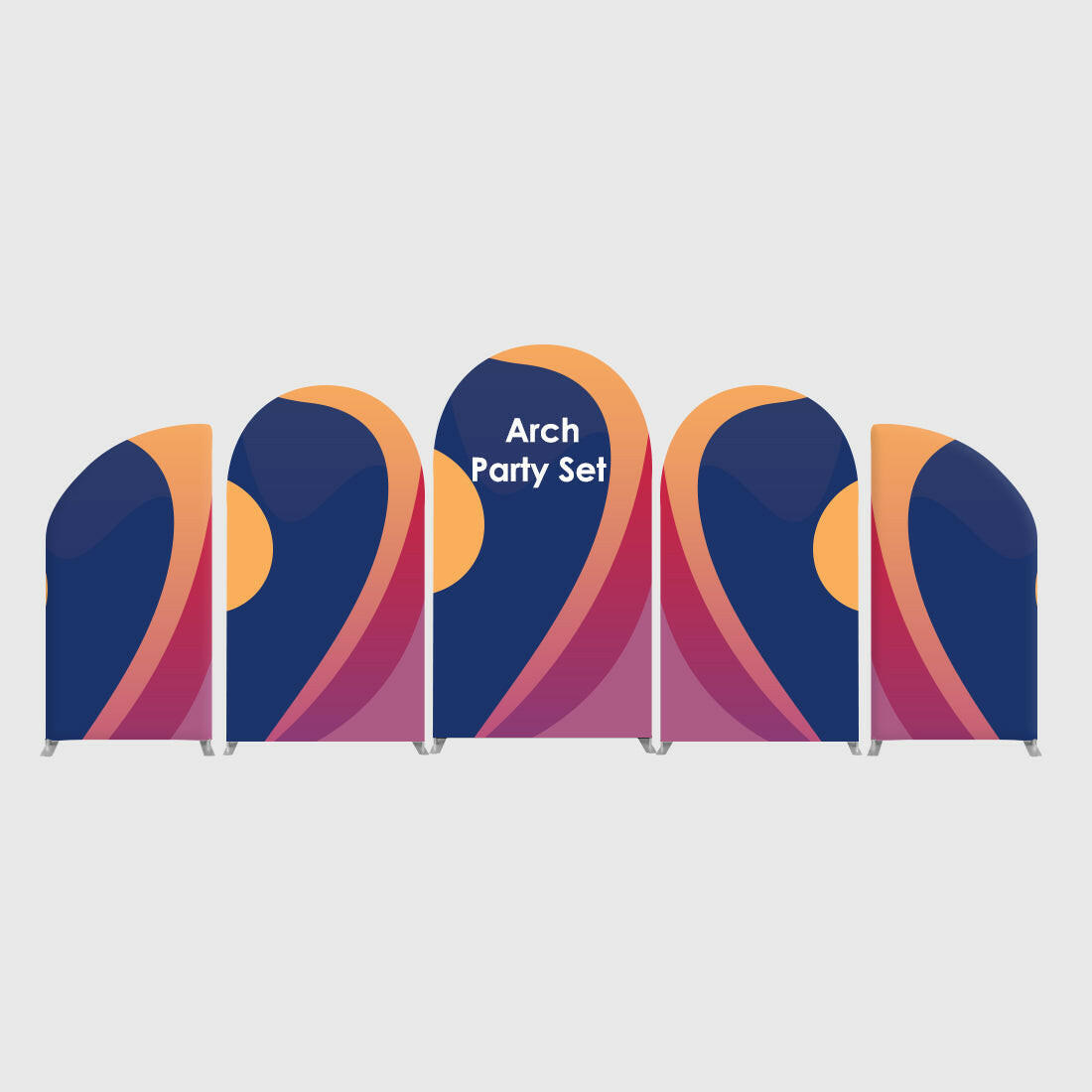 Arch Party Sets - 5 Walls.