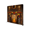 Christmas Photography Backdrop STRAIGHT TENSION FABRIC MEDIA WALL.