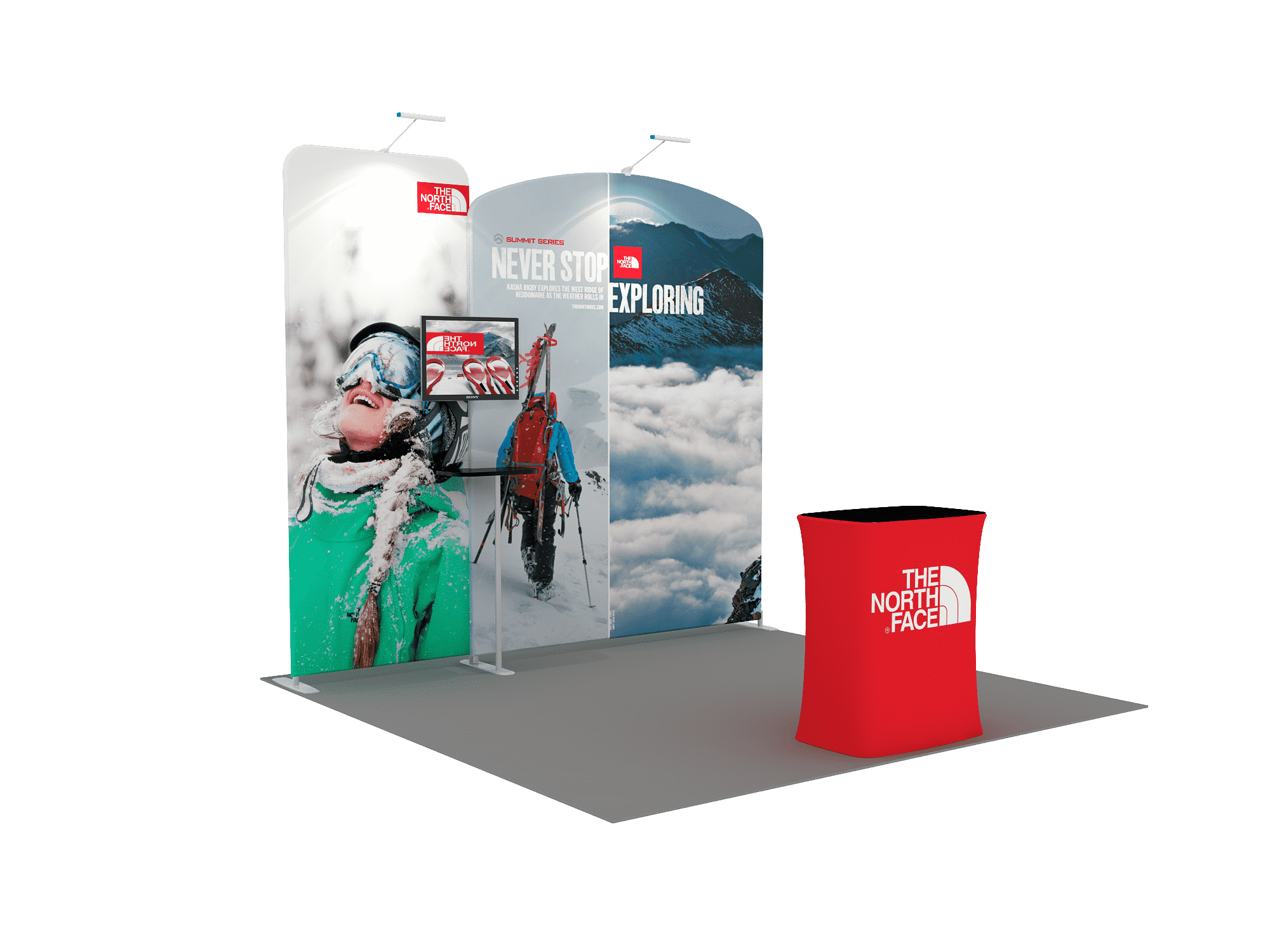 Portable Exhibit Display 3m x 3m- Model 2.