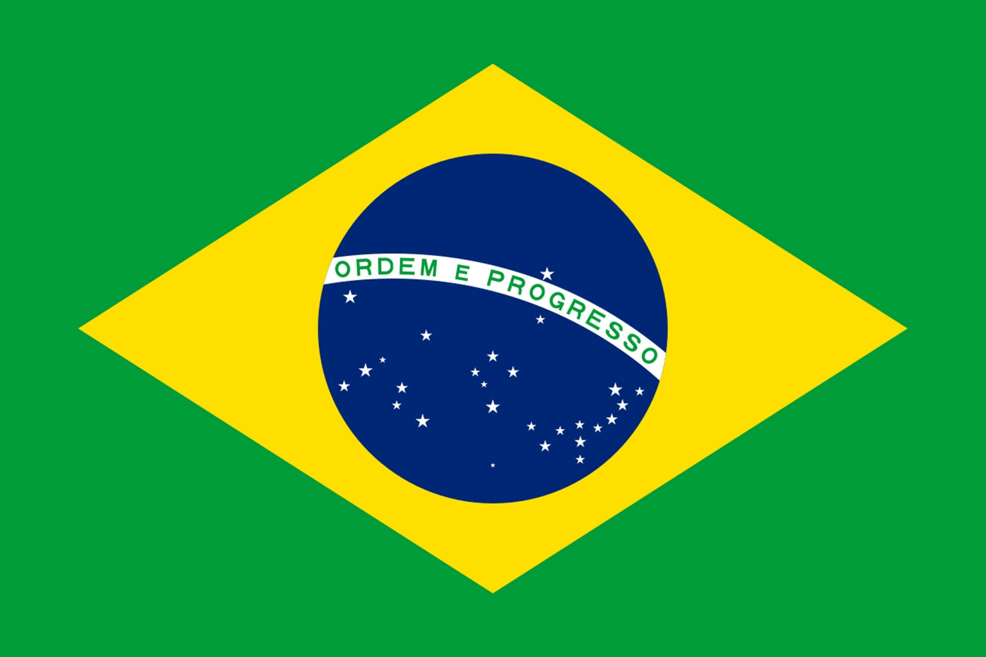Brazil Country Flag.