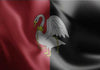 Buckinhamshire County Flag in TrueKolor Wrinkle Free Fabric.
