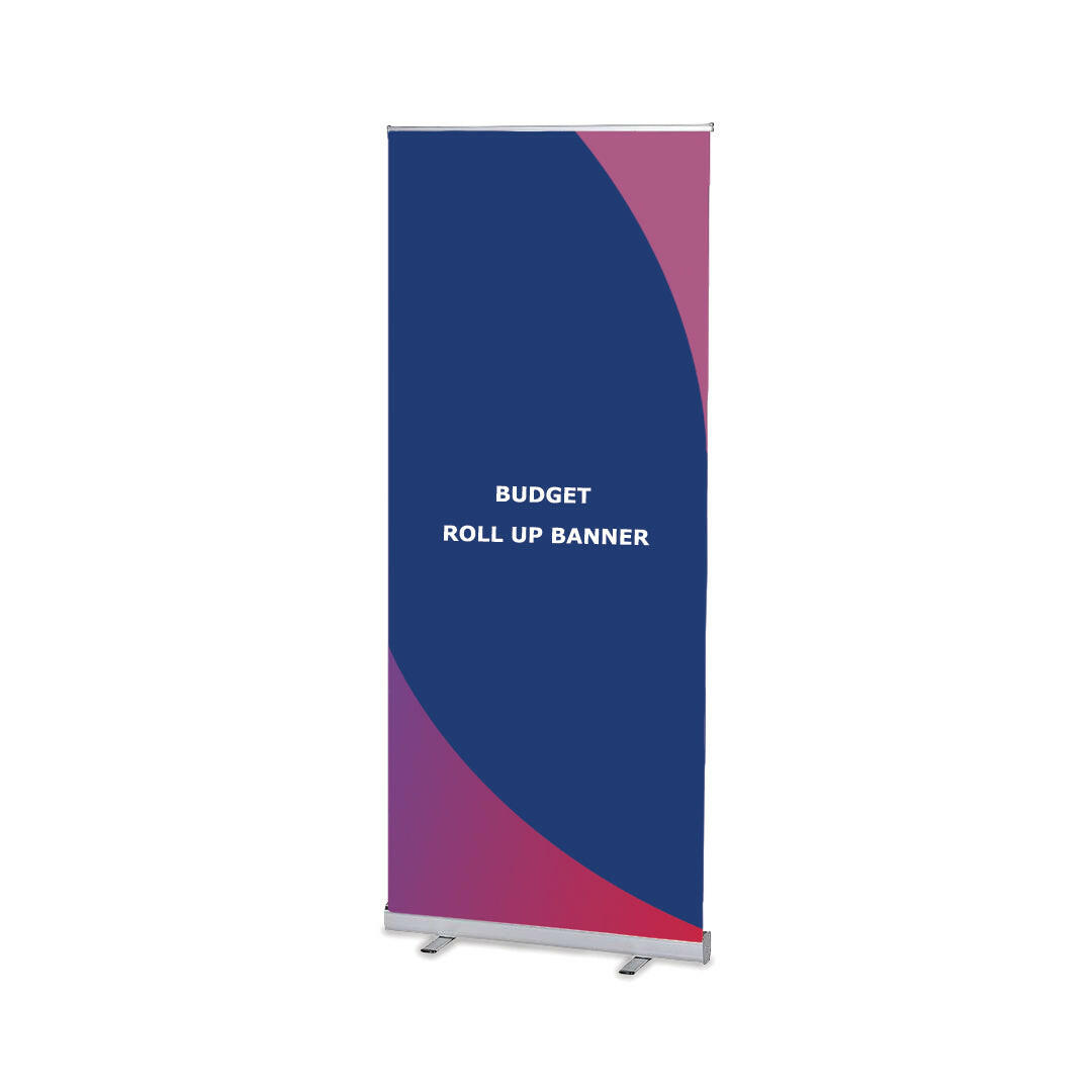 Budget Roll Up Banner.