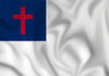 Christian Flag in TrueKolor Wrinkle Free Fabric.