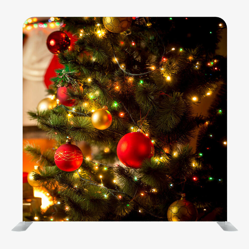 Christmas STRAIGHT TENSION FABRIC MEDIA WALL - 19.