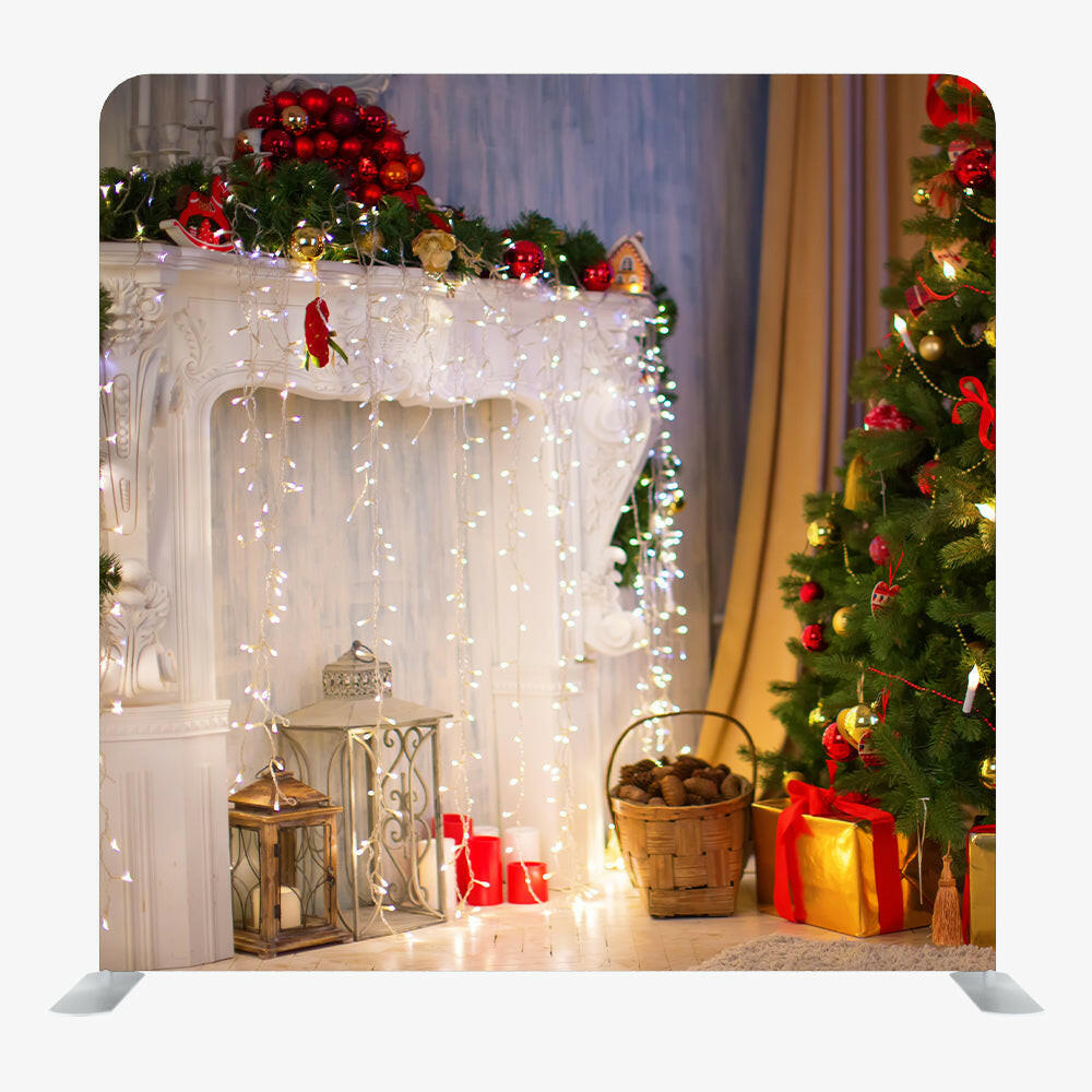 Christmas STRAIGHT TENSION FABRIC MEDIA WALL - 2.