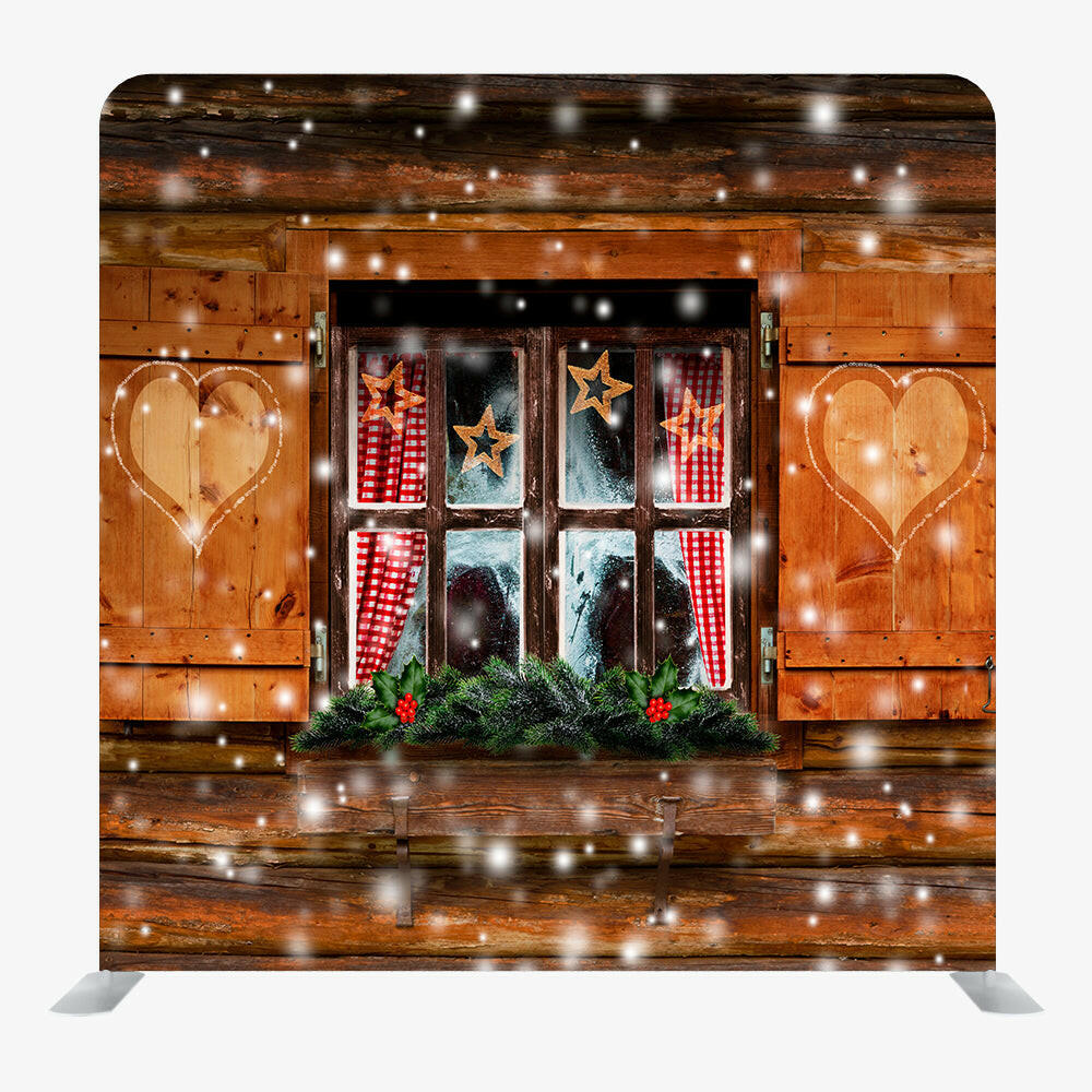 Christmas STRAIGHT TENSION FABRIC MEDIA WALL - 23.