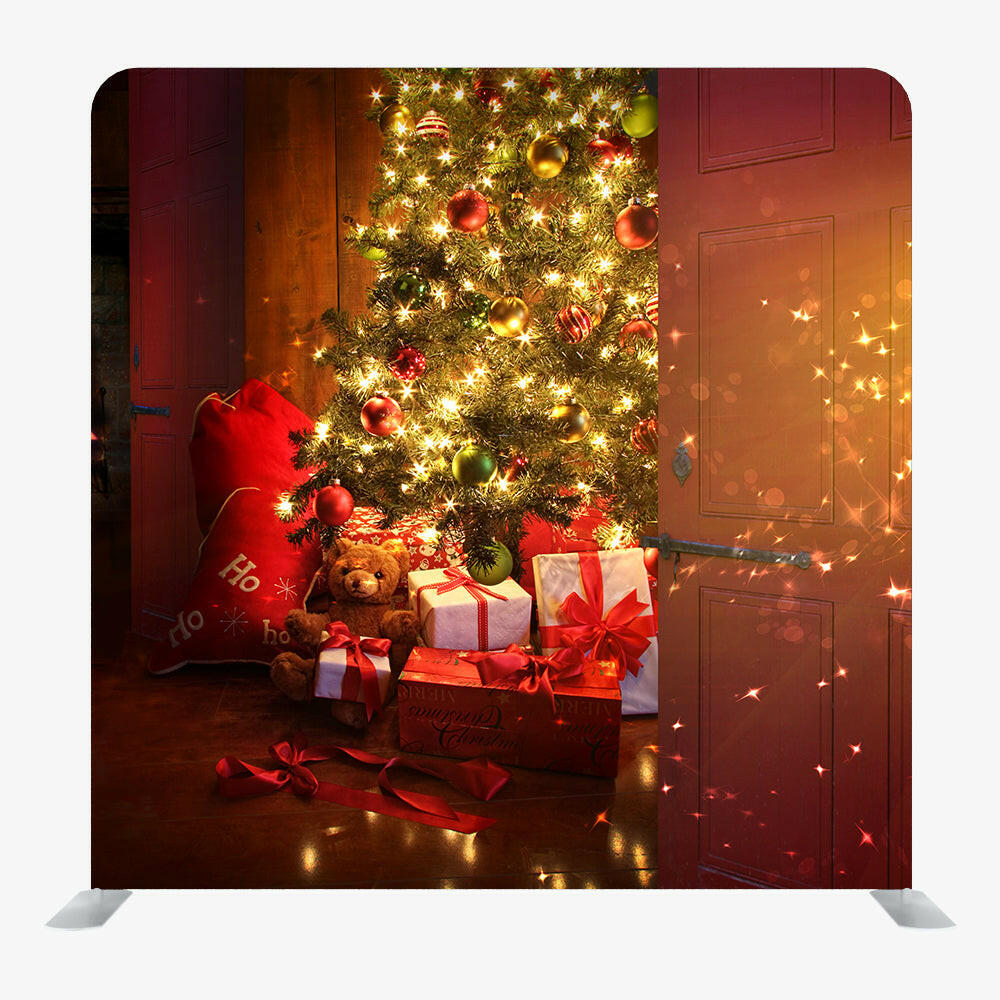 Christmas STRAIGHT TENSION FABRIC MEDIA WALL - 24.