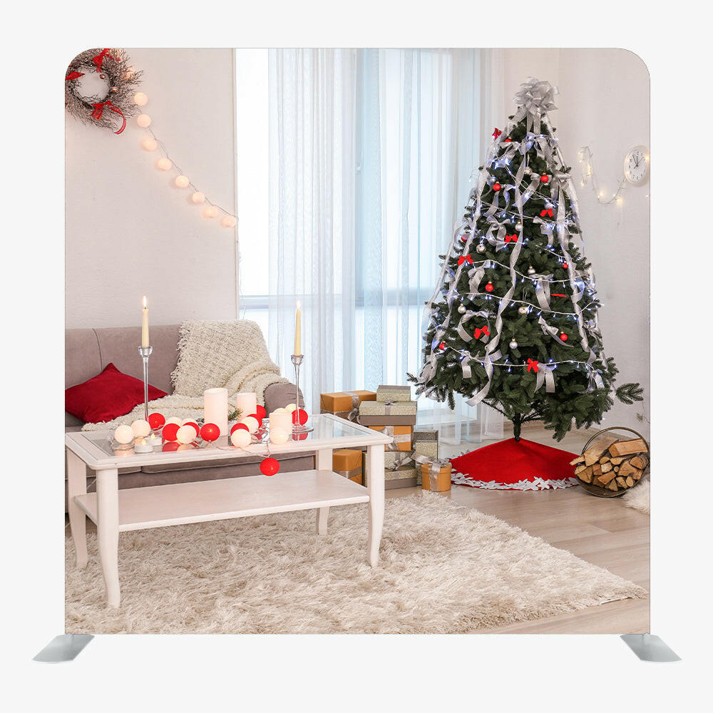 Christmas STRAIGHT TENSION FABRIC MEDIA WALL - 41.