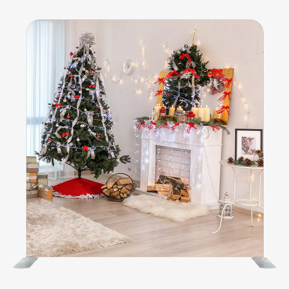 Christmas STRAIGHT TENSION FABRIC MEDIA WALL - 42.
