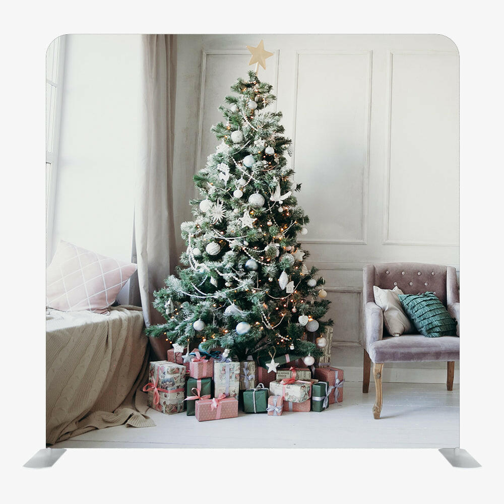 Christmas STRAIGHT TENSION FABRIC MEDIA WALL - 44.