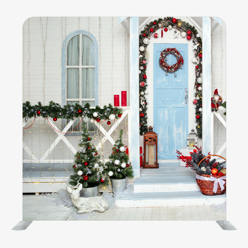 Christmas STRAIGHT TENSION FABRIC MEDIA WALL - 49.