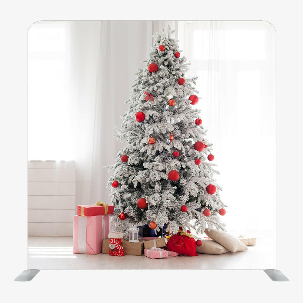 Christmas STRAIGHT TENSION FABRIC MEDIA WALL - 52.