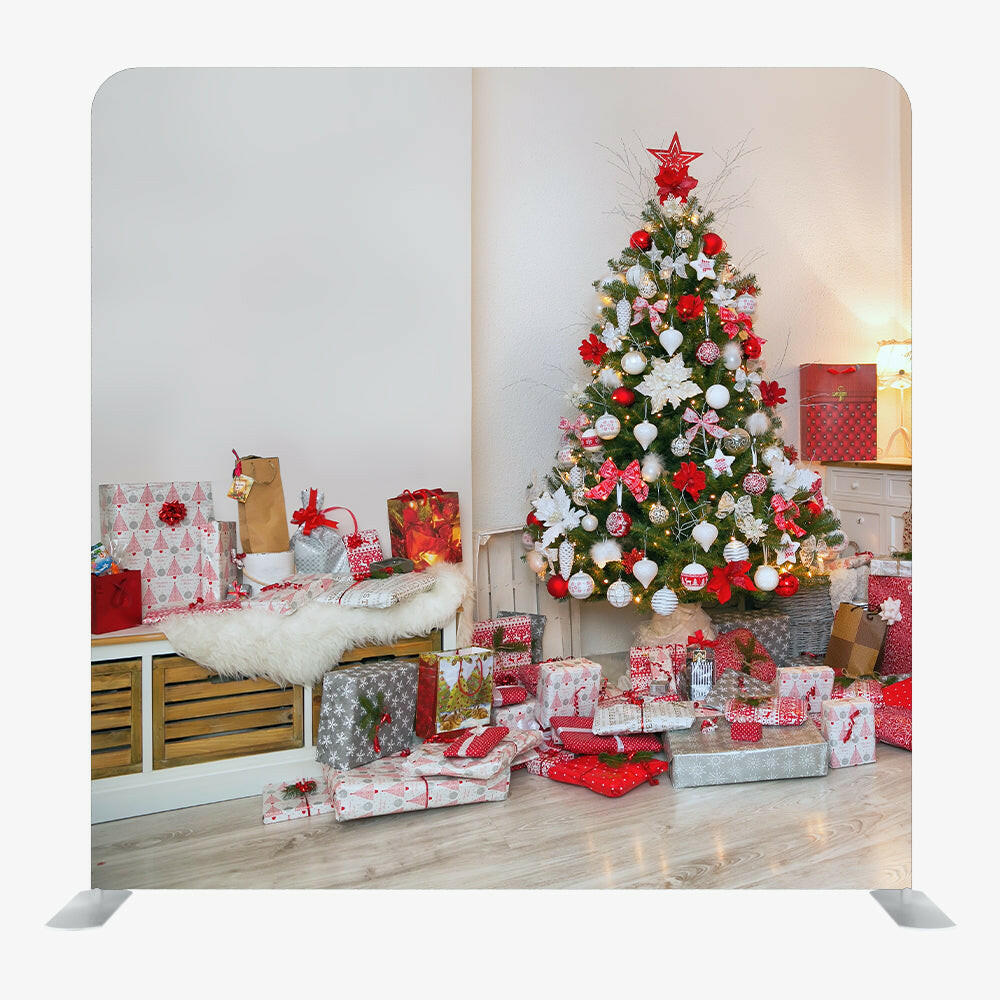 Christmas STRAIGHT TENSION FABRIC MEDIA WALL - 54.