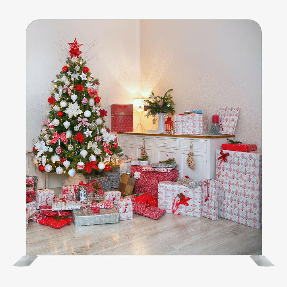 Christmas STRAIGHT TENSION FABRIC MEDIA WALL - 55.