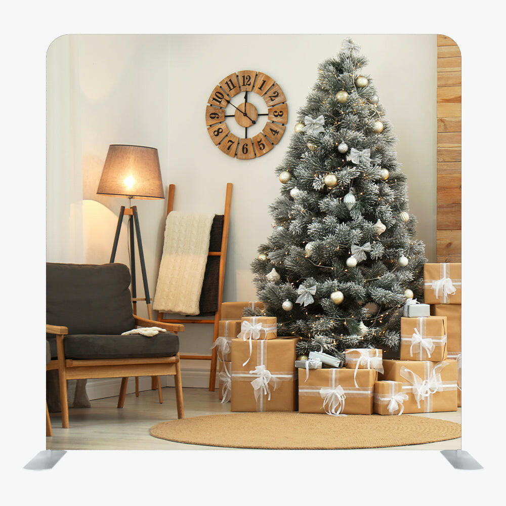 Christmas STRAIGHT TENSION FABRIC MEDIA WALL - 70.