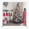 Christmas STRAIGHT TENSION FABRIC MEDIA WALL - 79.