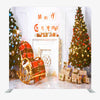 Christmas STRAIGHT TENSION FABRIC MEDIA WALL - 84.