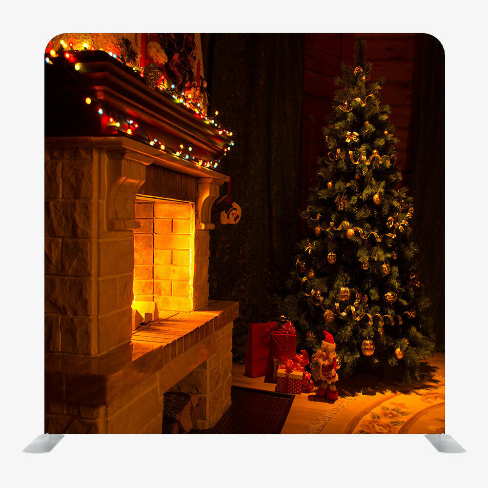 Christmas STRAIGHT TENSION FABRIC MEDIA WALL - 9.