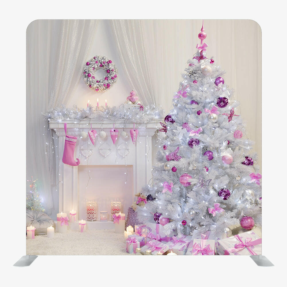 Christmas STRAIGHT TENSION FABRIC MEDIA WALL - 97.