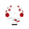 Christmas Decoration Circle backdrop stand.