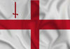 City of London County Flag in TrueKolor Wrinkle Free Fabric.