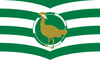 Wiltshire County Flag in TrueKolor Wrinkle Free Fabric.