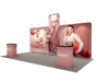 Portable Exhibit Display 6m x 3m - Model 12.