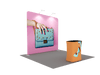Portable Exhibit Display 3m x 3m - Model 9.