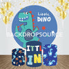 Little Dinosaur Event Party Round Backdrop Kit.