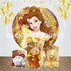 Disney Princess Event Party Round Backdrop Kit.